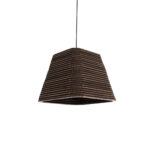 GLOBOSTAR® SANTORINI 01295 Boho Κρεμαστό Φωτιστικό Οροφής με Ντουί 1 x E27 AC 220-240V IP20 - Καφέ - Μ38 x Π38 x Υ30cm - Image 2
