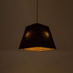 GLOBOSTAR® SANTORINI 01295 Boho Κρεμαστό Φωτιστικό Οροφής με Ντουί 1 x E27 AC 220-240V IP20 - Καφέ - Μ38 x Π38 x Υ30cm - Image 3