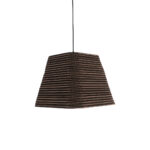 GLOBOSTAR® SANTORINI 01295 Boho Κρεμαστό Φωτιστικό Οροφής με Ντουί 1 x E27 AC 220-240V IP20 - Καφέ - Μ38 x Π38 x Υ30cm - Image 5