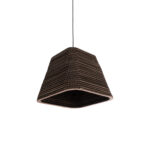 GLOBOSTAR® SANTORINI 01295 Boho Κρεμαστό Φωτιστικό Οροφής με Ντουί 1 x E27 AC 220-240V IP20 - Καφέ - Μ38 x Π38 x Υ30cm - Image 6