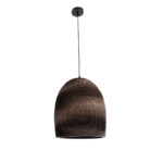GLOBOSTAR® SANTORINI 01296 Boho Κρεμαστό Φωτιστικό Οροφής με Ντουί 1 x E27 AC 220-240V IP20 - Καφέ - Μ35 x Π35 x Υ40cm - Image 4