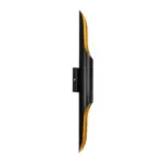 GLOBOSTAR® ESTERINA 01302 Μοντέρνο Φωτιστικό Τοίχου - Απλίκα με Ντουί 2 x E27 AC 220-240V IP20 - Μαύρο & Χρυσό - Μ5.5 x Π8 x Υ60cm - Image 5