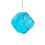 GLOBOSTAR® RINA 01306 Μοντέρνο Κρεμαστό Φωτιστικό Οροφής με Ντουί 1 x G9 AC 220-240V IP20 - Γαλάζιο - Μ20 x Π20 x Υ20cm - Image 5