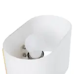 GLOBOSTAR® ELEGANT 01316 Μοντέρνο Φωτιστικό Τοίχου - Απλίκα Ξενοδοχείου Reading Light με Ντουί 1 x E27 LED 3W 360lm 36° AC 220-240V IP20 Θερμό Λευκό 2700K - Bridgelux COB Chip - Λευκό & Μπεζ - Μ15 x Π20 x Υ22.5cm - 2 Χρόνια Εγγύηση - Image 6