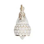 GLOBOSTAR® MERMAID 01317 Vintage Φωτιστικό Τοίχου - Απλίκα με Ντουί 1 x E27 AC 220-240V IP20 - Χρυσό - Μ16 x Π30 x Υ27cm - Image 3