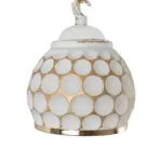 GLOBOSTAR® MERMAID 01317 Vintage Φωτιστικό Τοίχου - Απλίκα με Ντουί 1 x E27 AC 220-240V IP20 - Χρυσό - Μ16 x Π30 x Υ27cm - Image 6