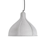 GLOBOSTAR® TRIBECA 01326 Μοντέρνο Κρεμαστό Φωτιστικό Οροφής με Ντουί 1 x E27 AC 220-240V IP20 - Γκρι - Μ30 x Π30 x Υ27cm - Image 5