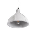 GLOBOSTAR® TRIBECA 01326 Μοντέρνο Κρεμαστό Φωτιστικό Οροφής με Ντουί 1 x E27 AC 220-240V IP20 - Γκρι - Μ30 x Π30 x Υ27cm - Image 6