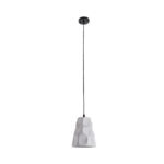 GLOBOSTAR® TRIBECA 01327 Μοντέρνο Κρεμαστό Φωτιστικό Οροφής με Ντουί 1 x E27 AC 220-240V IP20 - Γκρι - Μ18 x Π18 x Υ23cm - Image 4