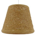 GLOBOSTAR® PLAYROOM 01332 Vintage Κρεμαστό Φωτιστικό Οροφής με Ντουί 1 x E27 AC 220-240V IP20 - Μπεζ - Μ32 x Π32 x Υ27cm - Image 3