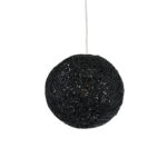 GLOBOSTAR® OCEANA 01356 Boho Κρεμαστό Φωτιστικό Οροφής με Ντουί 1 x E27 AC 220-240V IP20 - Μαύρο - Μ20 x Π20 x Υ20cm - Image 6