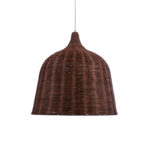 GLOBOSTAR® BAHAMAS 01369 Boho Κρεμαστό Φωτιστικό Οροφής με Ντουί 1 x E27 AC 220-240V IP20 - Καφέ - Μ60 x Π60 x Υ60cm - Image 5