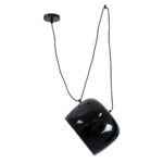 GLOBOSTAR® JASPER 01373 Μοντέρνο Κρεμαστό Φωτιστικό Οροφής με Ντουί 1 x E27 AC 220-240V IP20 - Μαύρο & Λευκό - Μ26.5 x Π26.5 x Υ20.5cm - Image 5