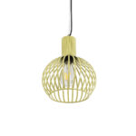 GLOBOSTAR® SCANDI 01387 Vintage Κρεμαστό Φωτιστικό Οροφής με Ντουί 1 x E27 AC 220-240V IP20 - Μπεζ - Μ23 x Π23 x Υ30cm - Image 6