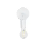 GLOBOSTAR® DON 01397 Vintage Φωτιστικό Τοίχου - Απλίκα με Ντουί 1 x E27 AC 220-240V IP20 - Λευκό - Μ10 x Π7 x Υ16cm - Image 5