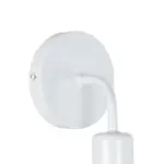 GLOBOSTAR® DON 01397 Vintage Φωτιστικό Τοίχου - Απλίκα με Ντουί 1 x E27 AC 220-240V IP20 - Λευκό - Μ10 x Π7 x Υ16cm - Image 6