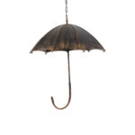 GLOBOSTAR® UMBRELLA 01406 Vintage Κρεμαστό Φωτιστικό Οροφής με Ντουί 5 x E27 AC 220-240V IP20 - Χάλκινο - Μ60 x Π60 x Y65cm - Image 5