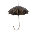 GLOBOSTAR® UMBRELLA 01406 Vintage Κρεμαστό Φωτιστικό Οροφής με Ντουί 5 x E27 AC 220-240V IP20 - Χάλκινο - Μ60 x Π60 x Y65cm - Image 6