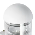GLOBOSTAR® NEWI 01418 Μοντέρνο Φωτιστικό Τοίχου - Απλίκα με Ντουί 1 x E27 AC 220-240V IP20 - Λευκό - Μ11 x Π17 x Υ25cm - Image 6