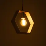 GLOBOSTAR® ELISE 01429 Μοντέρνο Κρεμαστό Φωτιστικό Οροφής με Ντουί 1 x E27 AC 220-240V IP20 - Μπεζ & Μαύρο - Μ26 x Π8 x Υ25cm - Image 3