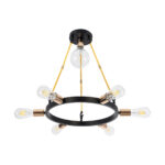 GLOBOSTAR® SAILOR 01445 Μοντέρνο Φωτιστικό Οροφής με Ντουί 7 x E27 AC 220-240V IP20 - Πολύχρωμο - Μ55 x Π55 x Υ55cm - Image 5