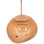 GLOBOSTAR® DIXAR 01465 Μοντέρνο Κρεμαστό Φωτιστικό Οροφής με Ντουί 1 x E27 AC 220-240V IP20 - Χάλκινο - Μ36 x Π36 x Υ45cm - Image 4