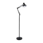 GLOBOSTAR® AUDREY 01468 Vintage Επιδαπέδιο Φωτιστικό με Ντουί 1 x E27 AC 220-240V IP20 - Μαύρο - Μ15 x Π15 x Υ190cm - Image 2
