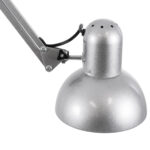 GLOBOSTAR® AUDREY 01469 Vintage Επιδαπέδιο Φωτιστικό με Ντουί 1 x E27 AC 220-240V IP20 - Ασημί - Μ15 x Π15 x Υ190cm - Image 5
