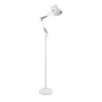 GLOBOSTAR® AUDREY 01471 Vintage Επιδαπέδιο Φωτιστικό με Ντουί 1 x E27 AC 220-240V IP20 - Λευκό - Μ15 x Π15 x Υ190cm - Image 2