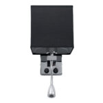 GLOBOSTAR® ELEGANT 01494 Μοντέρνο Φωτιστικό Τοίχου - Απλίκα Ξενοδοχείου Reading Light με Ντουί 1 x E27 LED 3W 270lm 36° AC 220-240V IP20 Θερμό Λευκό 2700K - CREE XPE Chip - Ασημί & Μαύρο - Μ17 x Π21 x Υ43cm - 2 Χρόνια Εγγύηση - Image 6