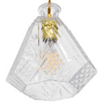 GLOBOSTAR® WHISKEY 01515 Vintage Κρεμαστό Φωτιστικό Οροφής με Ντουί 1 x E27 AC 220-240V IP20 - Διάφανο - Μ11 x Π11 x Υ20cm - Image 6