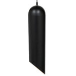 GLOBOSTAR® CARSON 01529 Μοντέρνο Κρεμαστό Φωτιστικό Οροφής με Ντουί 1 x E27 AC 220-240V IP20 - Μαύρο & Χρυσό - Μ15 x Π15 x Υ68cm - Image 6