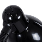 GLOBOSTAR® STUDENT 01530 Μοντέρνο Επιτραπέζιο Φωτιστικό Πορτατίφ με Ντουί 1 x E27 AC 220-240V IP20 - Μαύρο - Μ12 x Π12 x Υ32cm - Image 6