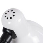 GLOBOSTAR® STUDENT 01531 Μοντέρνο Επιτραπέζιο Φωτιστικό Πορτατίφ με Ντουί 1 x E27 AC 220-240V IP20 - Λευκό & Μαύρο - Μ12 x Π12 x Υ32cm - Image 6