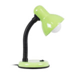 GLOBOSTAR® STUDENT 01533 Μοντέρνο Επιτραπέζιο Φωτιστικό Πορτατίφ με Ντουί 1 x E27 AC 220-240V IP20 - Πράσινο & Μαύρο - Μ12 x Π12 x Υ32cm - Image 3