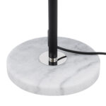 GLOBOSTAR® VERSAILLES 01540 Μοντέρνο Επιδαπέδιο Φωτιστικό με Ντουί 1 x E27 AC 220-240V IP20 - Μαύρο & Λευκό - Μ25 x Π25 x Υ150cm - Image 6