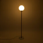 GLOBOSTAR® VERSAILLES 01543 Μοντέρνο Επιδαπέδιο Φωτιστικό με Ντουί 1 x E27 AC 220-240V IP20 - Χρυσό & Λευκό - Μ35 x Π35 x Υ170cm - Image 3