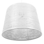 GLOBOSTAR® ACCADEMIA 01557 Μοντέρνο Κρεμαστό Φωτιστικό Οροφής με Ντουί 1 x E27 AC 220-240V IP20 - Λευκό - Μ35 x Π35 x Υ25cm - Image 6