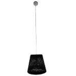 GLOBOSTAR® PLAYROOM 01563 Vintage Κρεμαστό Φωτιστικό Οροφής με Ντουί 1 x E27 AC 220-240V IP20 - Μαύρο - Μ32 x Π32 x Υ27cm - Image 2