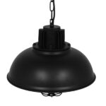 GLOBOSTAR® HARROW 01571 Vintage Κρεμαστό Φωτιστικό Οροφής με Ντουί 1 x E27 AC 220-240V IP20 - Μαύρο - Μ33 x Π33 x Υ32cm - Image 4