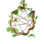 GLOBOSTAR® BRADLEY 01661 Vintage Κρεμαστό Φωτιστικό Οροφής με Ντουί 1 x E27 AC 220-240V IP20 - Πολύχρωμο - Μ42 x Π42 x Y42cm - Image 5