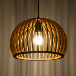 GLOBOSTAR® SCANDINAVIA 01698 Boho Κρεμαστό Φωτιστικό Οροφής με Ντουί 1 x E27 AC 220-240V IP20 - Μπεζ - Μ33 x Π33 x Υ20cm - Image 3