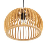 GLOBOSTAR® SCANDINAVIA 01698 Boho Κρεμαστό Φωτιστικό Οροφής με Ντουί 1 x E27 AC 220-240V IP20 - Μπεζ - Μ33 x Π33 x Υ20cm - Image 6