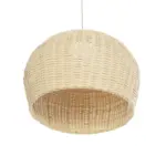 GLOBOSTAR® BERMUDA 01709 Boho Κρεμαστό Φωτιστικό Οροφής με Ντουί 1 x E27 AC 220-240V IP20 - Μπεζ - Μ55 x Π55 x Y26cm - Image 5