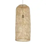 GLOBOSTAR® CALERO 01711 Boho Κρεμαστό Φωτιστικό Οροφής με Ντουί 1 x E27 AC 220-240V IP20 - Μπεζ - Μ30 x Π30 x Υ70cm - Image 4