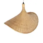 GLOBOSTAR® CUBA 01721 Boho Κρεμαστό Φωτιστικό Οροφής με Ντουί 1 x E27 AC 220-240V IP20 - Μπεζ - Μ64 x Π48 x Υ41cm - Image 6