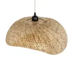 GLOBOSTAR® CARIBBEAN 01723 Boho Κρεμαστό Φωτιστικό Οροφής με Ντουί 1 x E27 AC 220-240V IP20 - Μπεζ - Μ50 x Π45 x Υ35cm - Image 6
