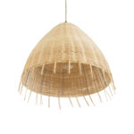 GLOBOSTAR® AQUATIC 01742 Boho Κρεμαστό Φωτιστικό Οροφής με Ντουί 1 x E27 AC 220-240V IP20 - Μπεζ - Μ40 x Π40 x Υ36cm - Image 6