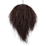 GLOBOSTAR® ARCHIPELAGO 01750 Boho Κρεμαστό Φωτιστικό Οροφής με Ντουί 1 x E27 AC 220-240V IP20 - Καφέ - Μ40 x Π40 x Υ63cm - Image 6