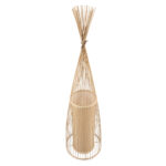 GLOBOSTAR® AZORES 01755 Boho Επιδαπέδιο Φωτιστικό με Ντουί 1 x E27 AC 220-240V IP20 - Μπεζ - Μ40 x Π40 x Υ150cm - Image 4